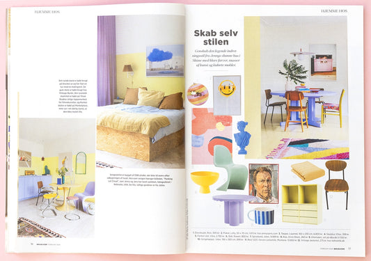 FEATURED IN DANISH INTERIOR DECOR MAG -  BOLIG LIV